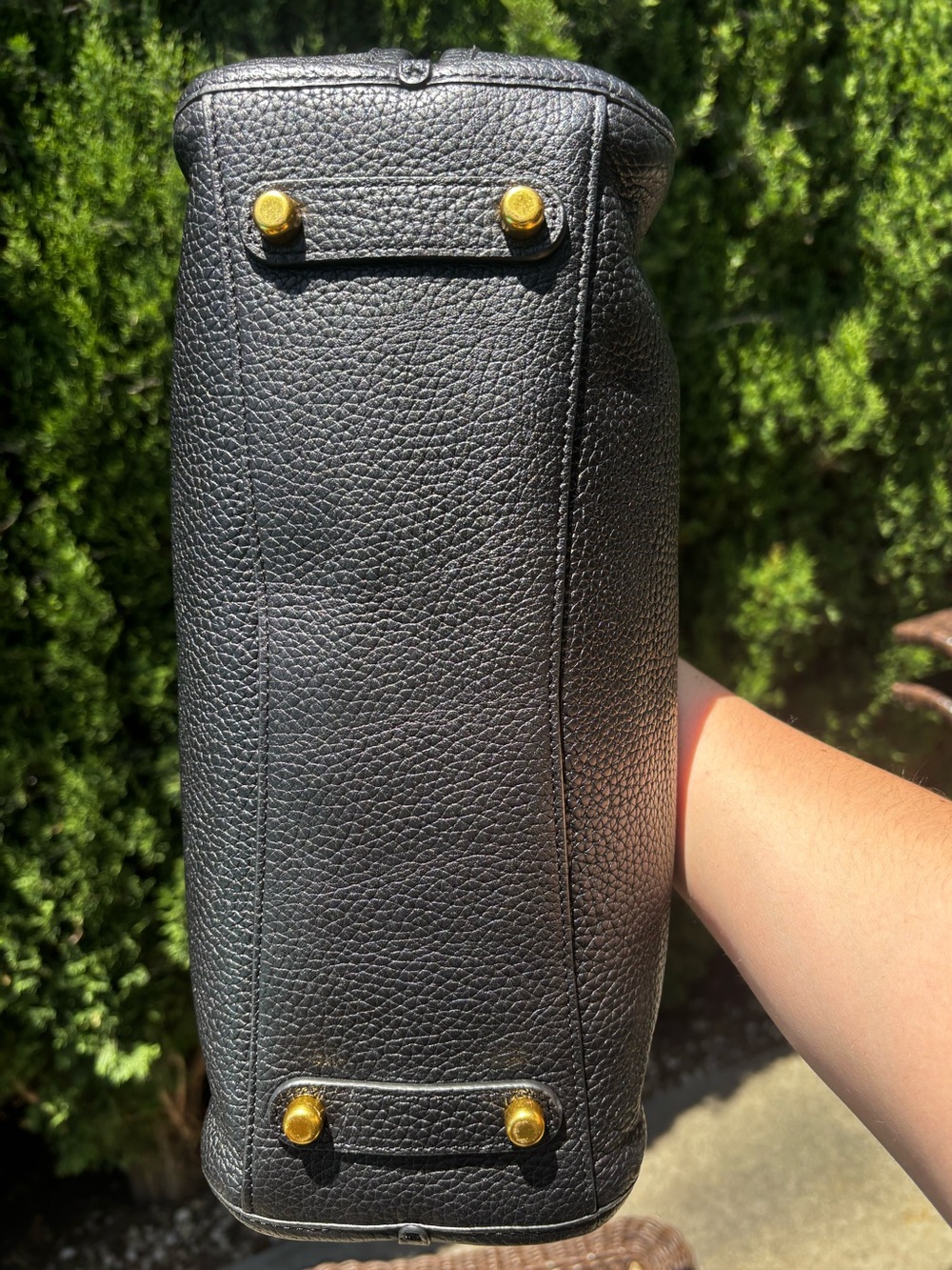 Coach Lori Shoulder bag - black pebbled leather - Picture 3 of 9